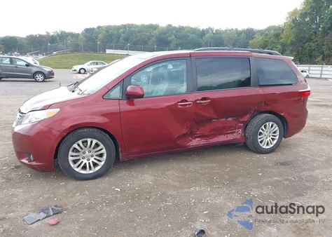 2017 Toyota Sienna Xle 8 Passenger from USA, damaged, VIN 5TDYZ3DC3HS847876